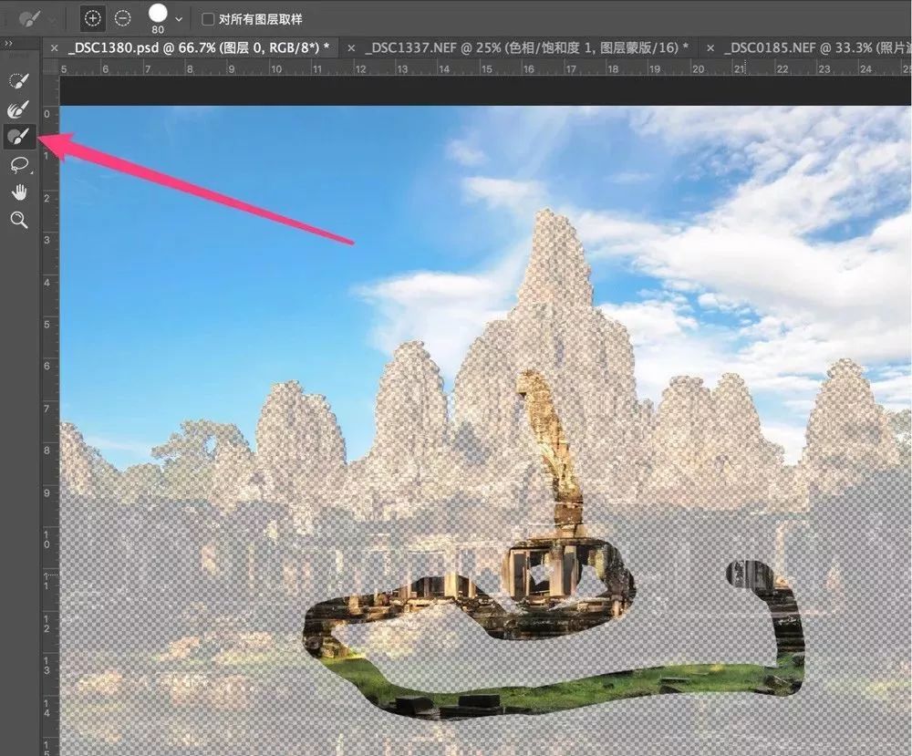 ps如何快速抠出人物,ps如何快速填充颜色