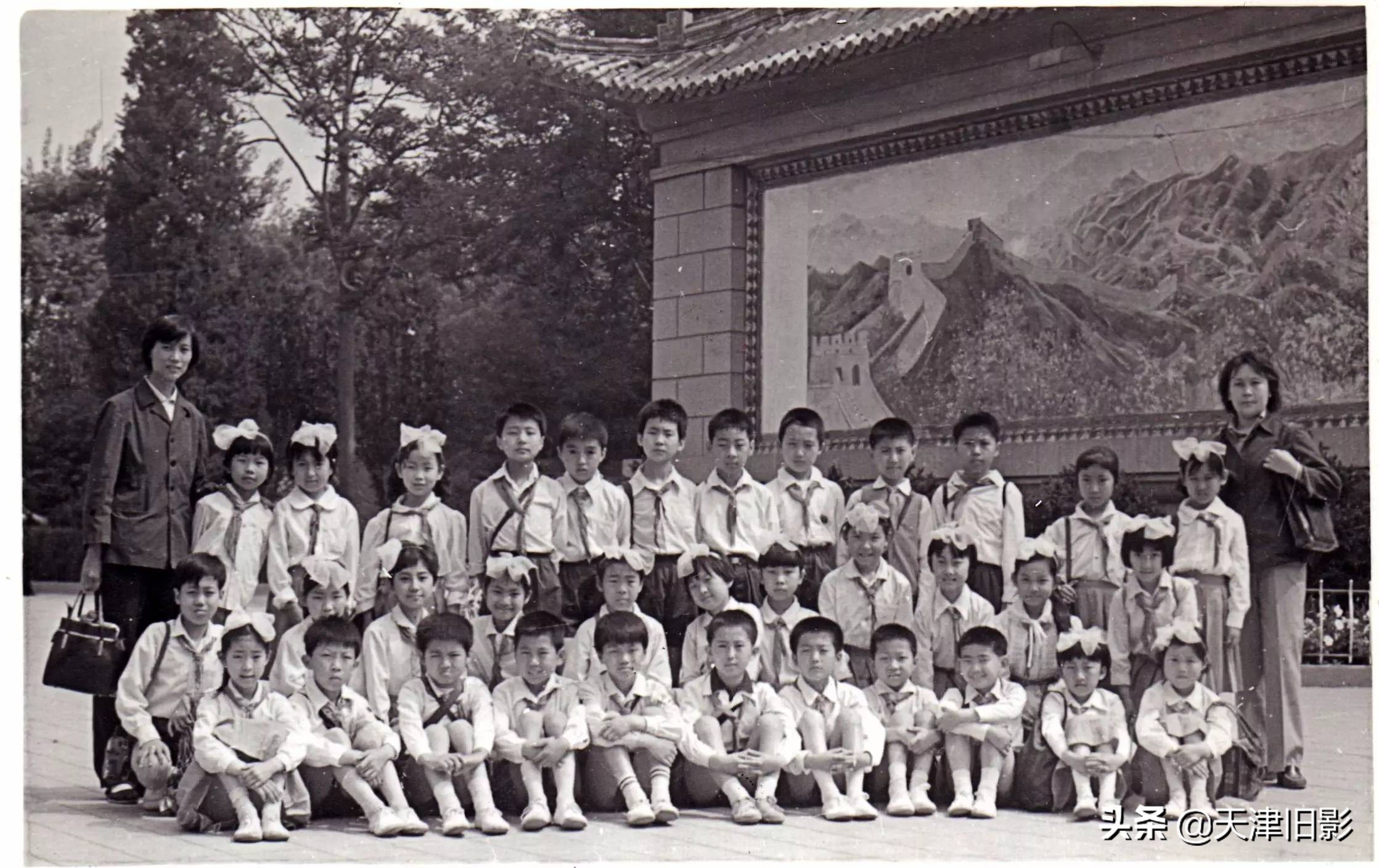 天津西安道小学老照片,天津记忆西安道小学