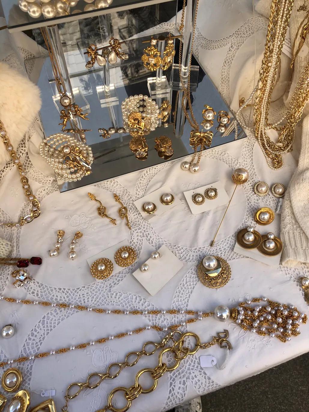 vintage复古首饰,意大利复古风饰品