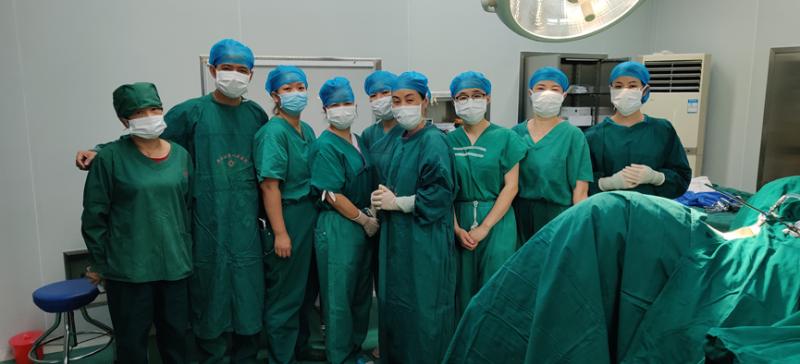 医联体再结硕果,南大一附院井冈山医院妇产科腔镜技术实现全面突破