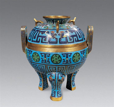 藏海雅事之闲话上海,藏海雅事之闲话景泰蓝