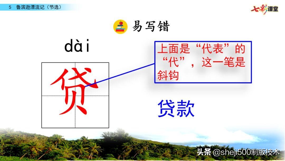 六年级下册鲁滨逊漂流记预习笔记,六下语文书预习笔记鲁滨逊漂流记