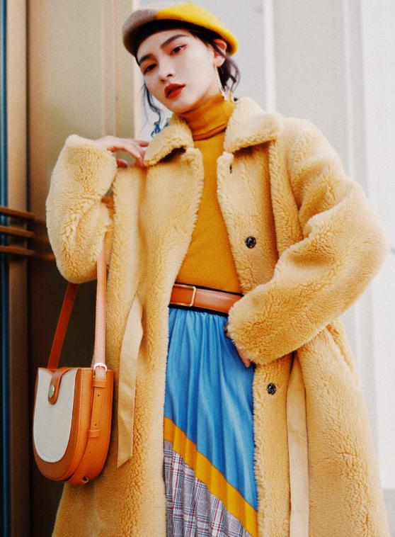 冬装新款泰迪熊保暖长袖外套,泰迪熊短款外套穿搭