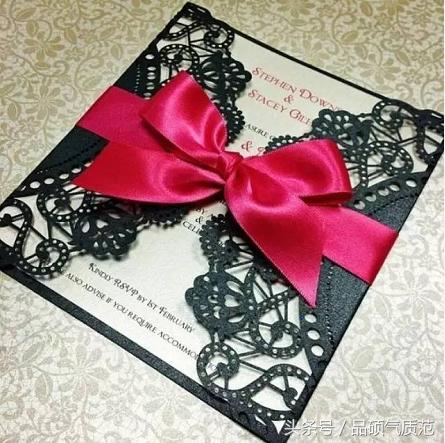 请柬也有大门道，小细节大礼节