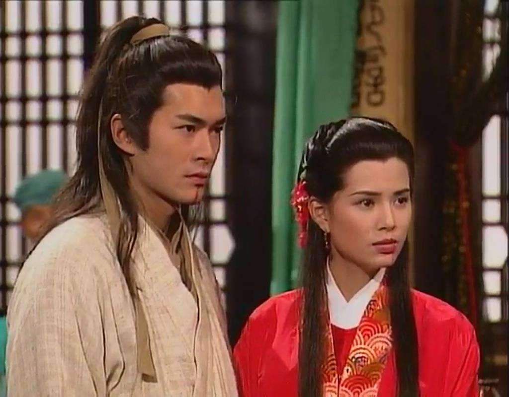 惊艳众人的小龙女,人间至美古诗词图片