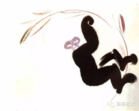 韩美林作品猴,韩美林画猴子视频教程