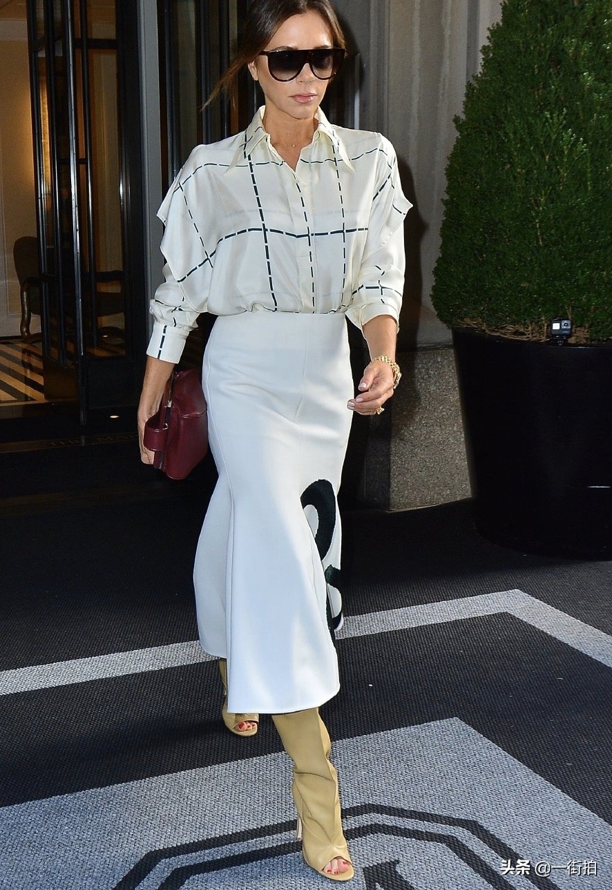 频频抢镜贝嫂现身街头,贝嫂走红毯视频