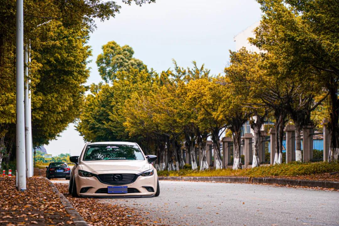 马自达阿特兹改装外观全过程,2018款马自达阿特兹改装