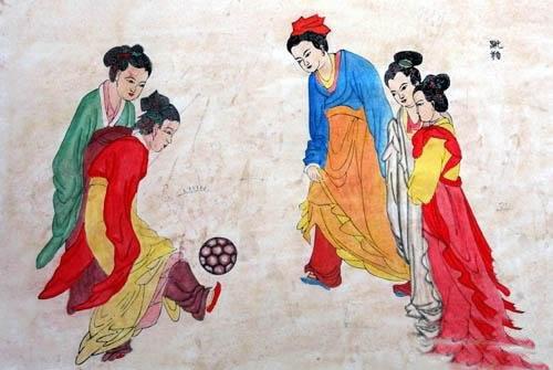 蹴鞠到现代足球的演变与发展,早期的蹴鞠足球历史