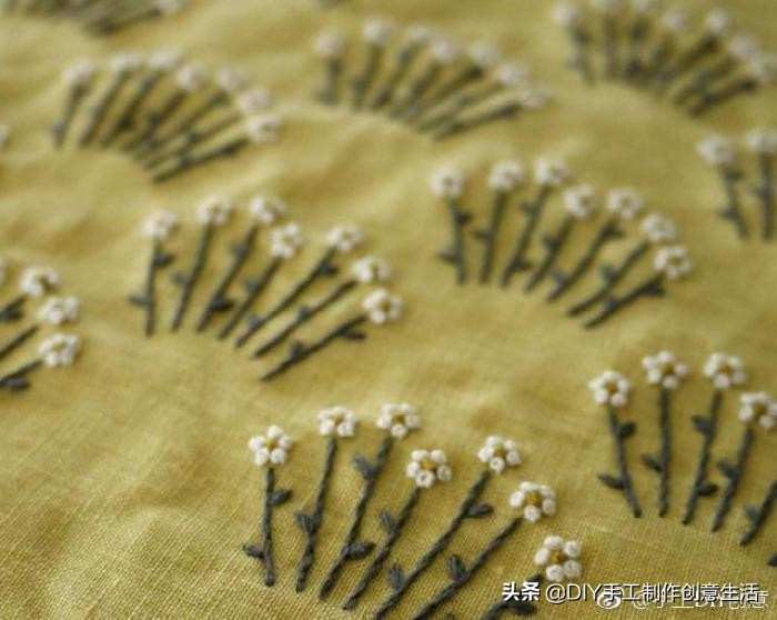 刺绣打籽绣教程,中国结刺绣针法教程