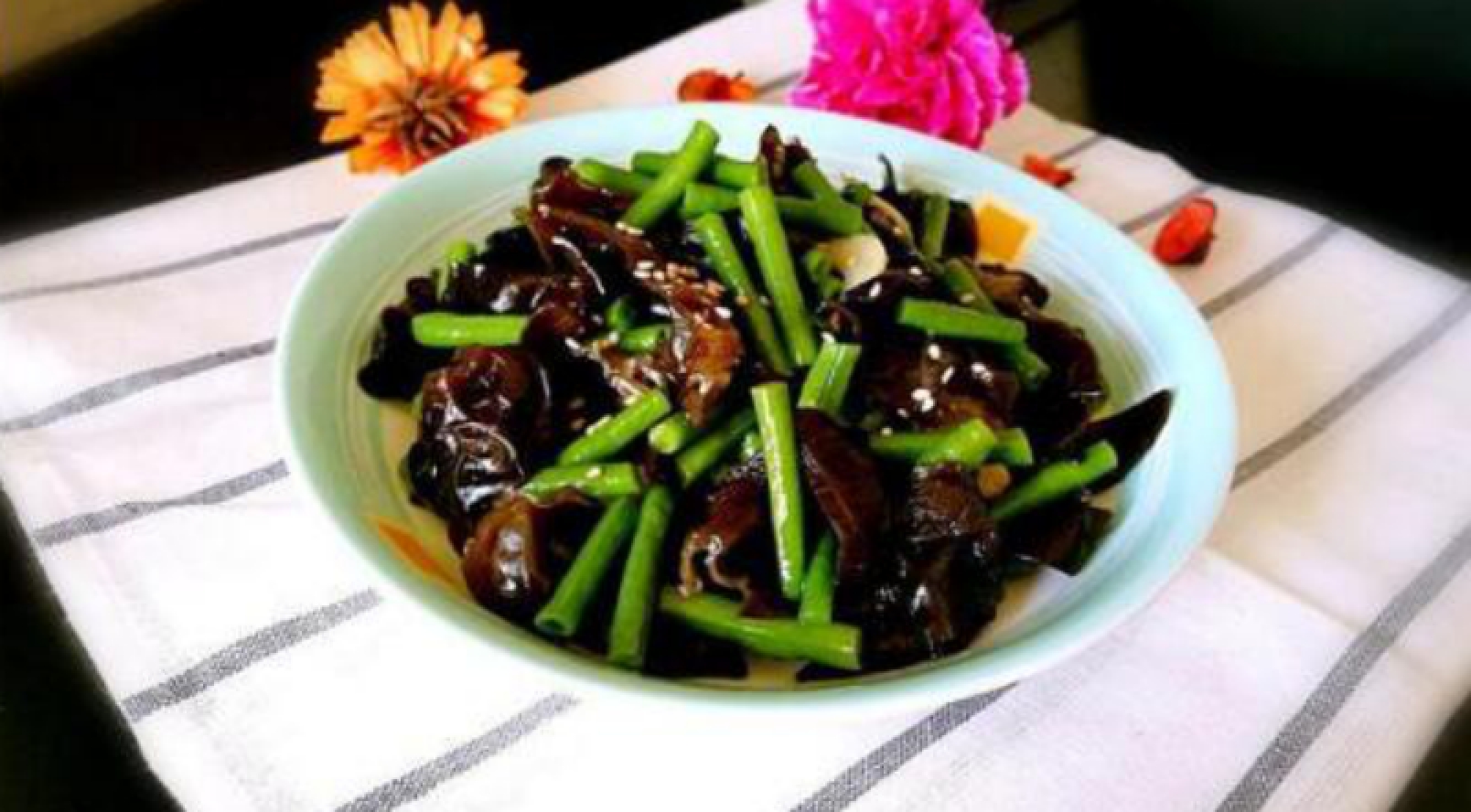 豇豆角拌木耳做法,豇豆拌木耳的做法大全