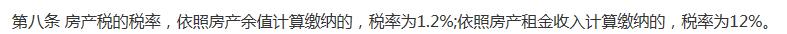公寓房税费征收标准及计算,公司房产税如何计算征收