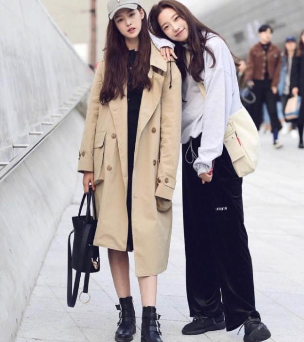 2019流行服装秋冬韩国,秋季韩国女装穿搭外套