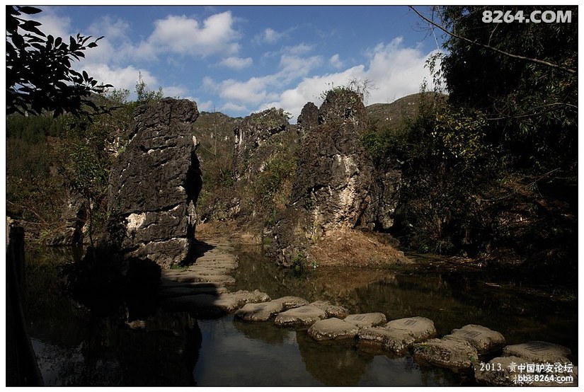 贵州黄果树天星桥游记,贵州黄果树天星桥景区