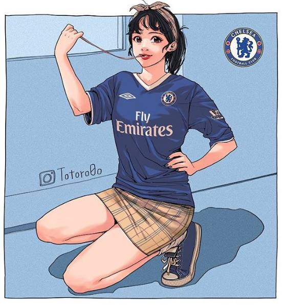 足球动漫头像背景,足球漫画头像壁纸