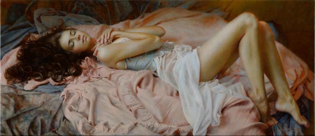 俄罗斯的女画家画的唯美油画,俄罗斯女画家油画视频