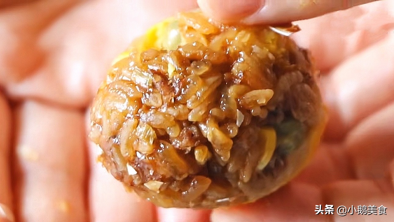 糯米别再包粽子了教你做糯米切糕,糯米别包粽子了加了3个鸡蛋