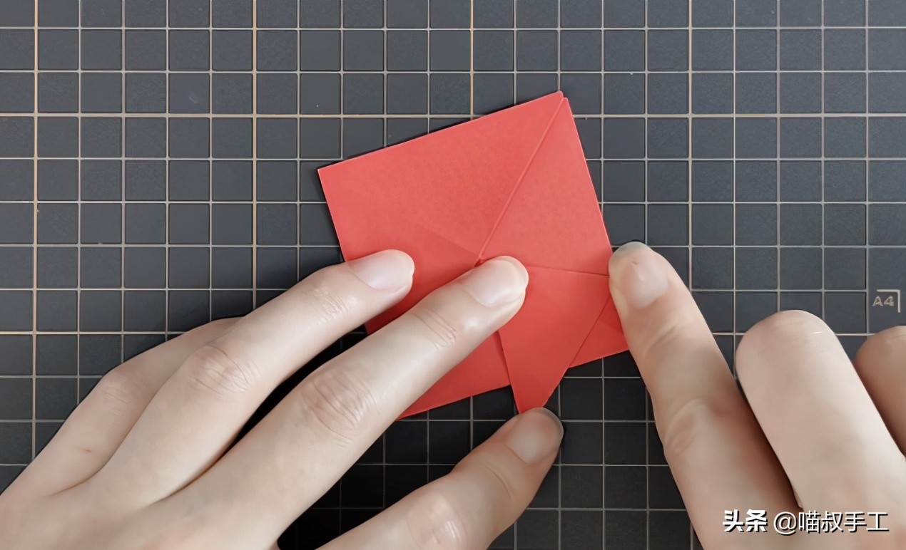 狐狸书签折纸简单慢动作,小学生小狐狸书签折纸教案