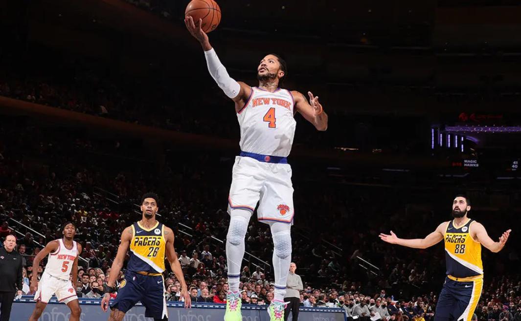 罗斯14分7助带队完成大逆转！尼克斯首发挖坑，罗斯打得太累了