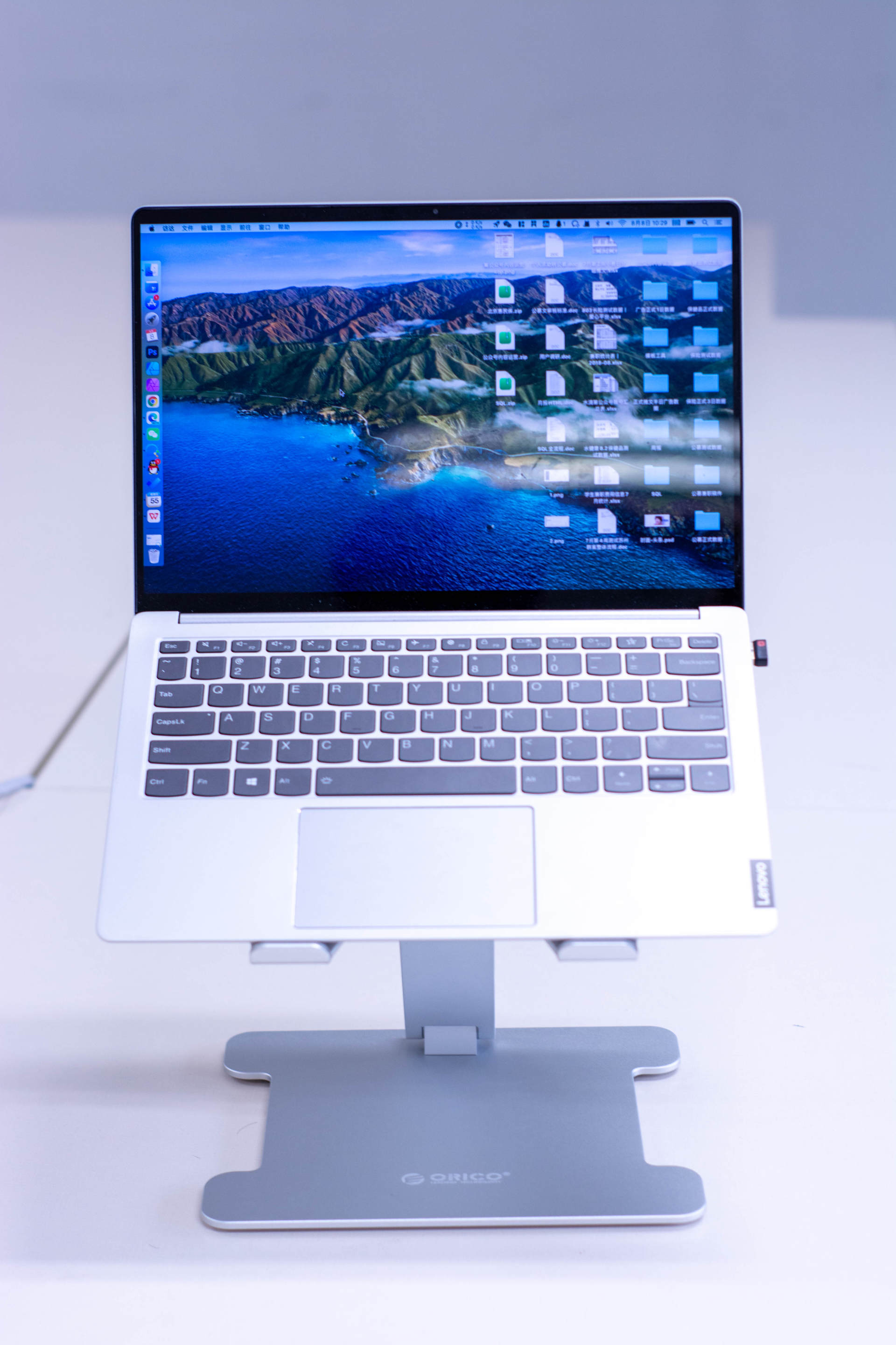 无级调节笔记本支架,笔记本高度调节支架测评