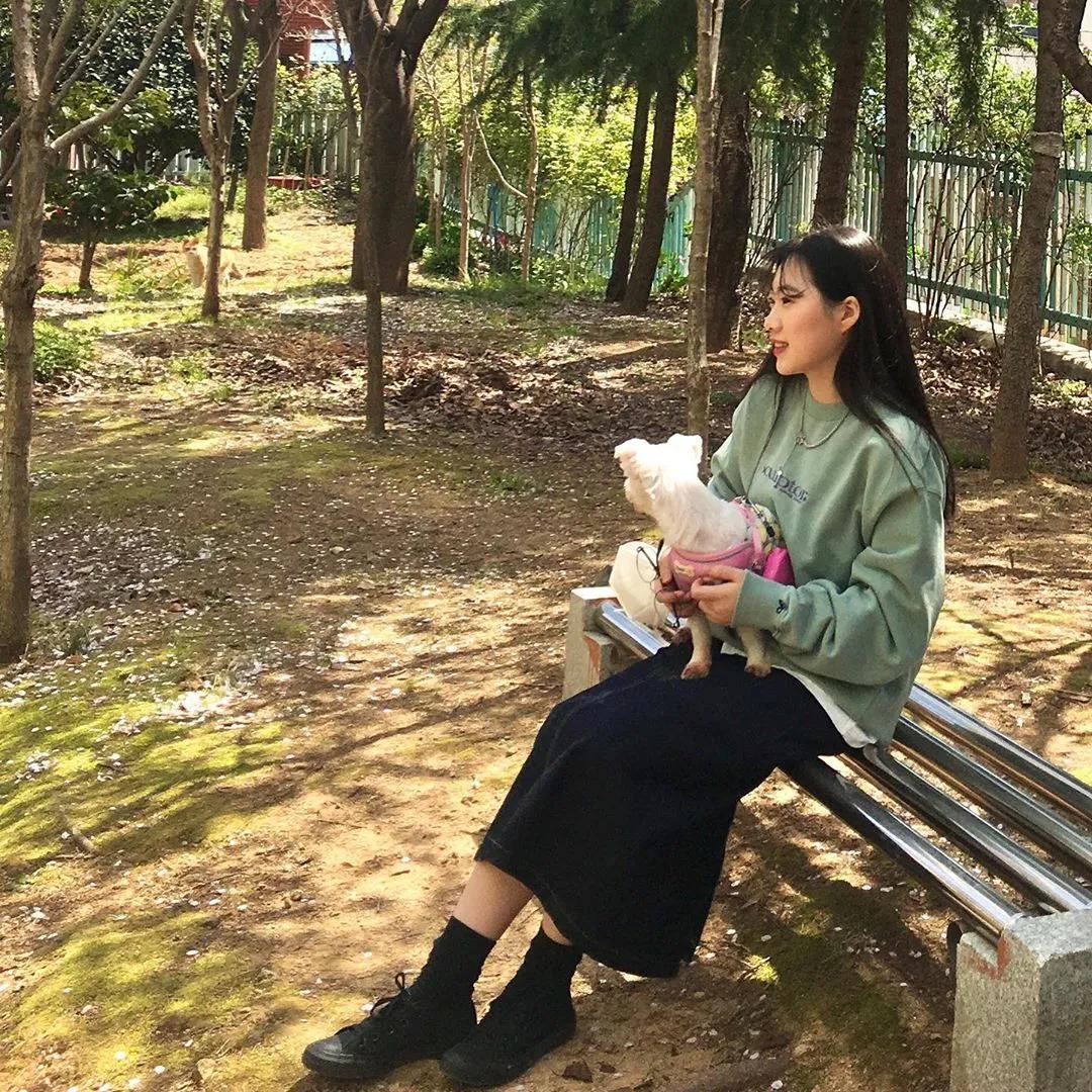 韩国爆款卫衣2021,韩国新款潮流卫衣秋天百搭款