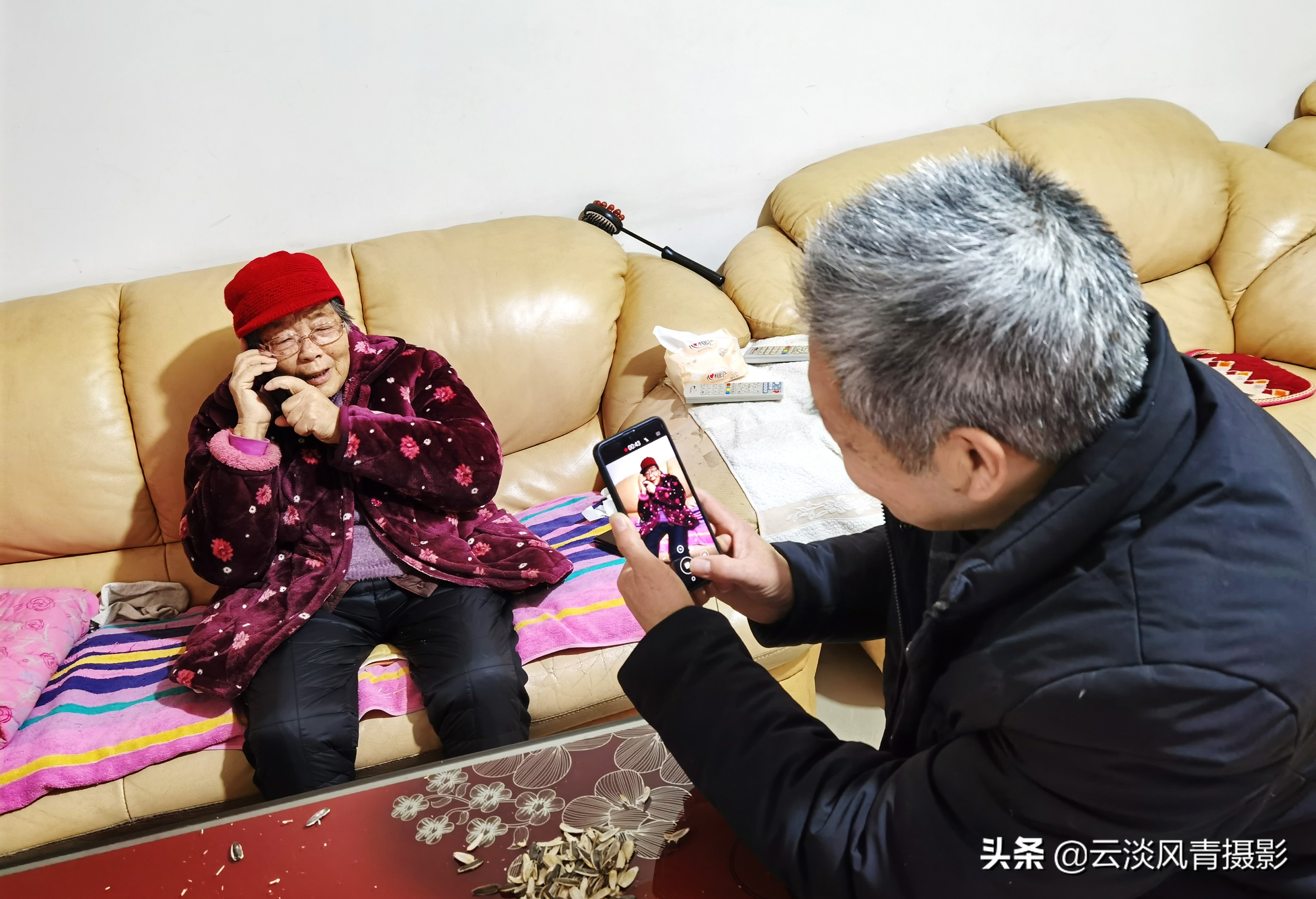 回家守孝,回家守着爸妈心情格外好