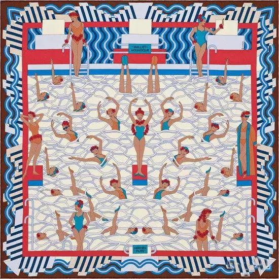 爱马仕丝巾-图案漂亮，故事更精彩