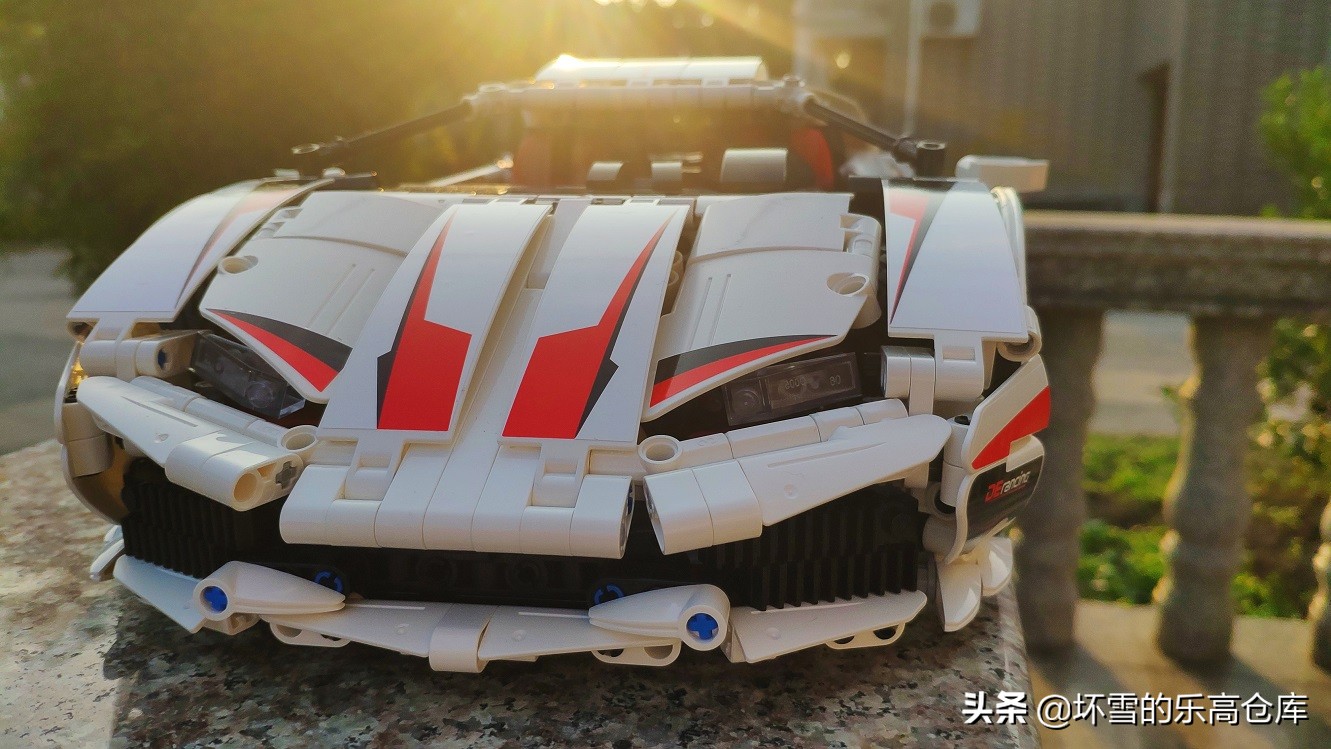 199元双鹰积木,国产18兰博基尼积木测评