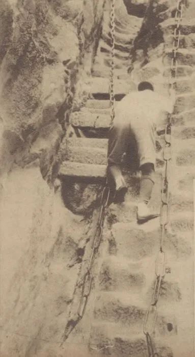 九十年代华山,七百年前的华山湖