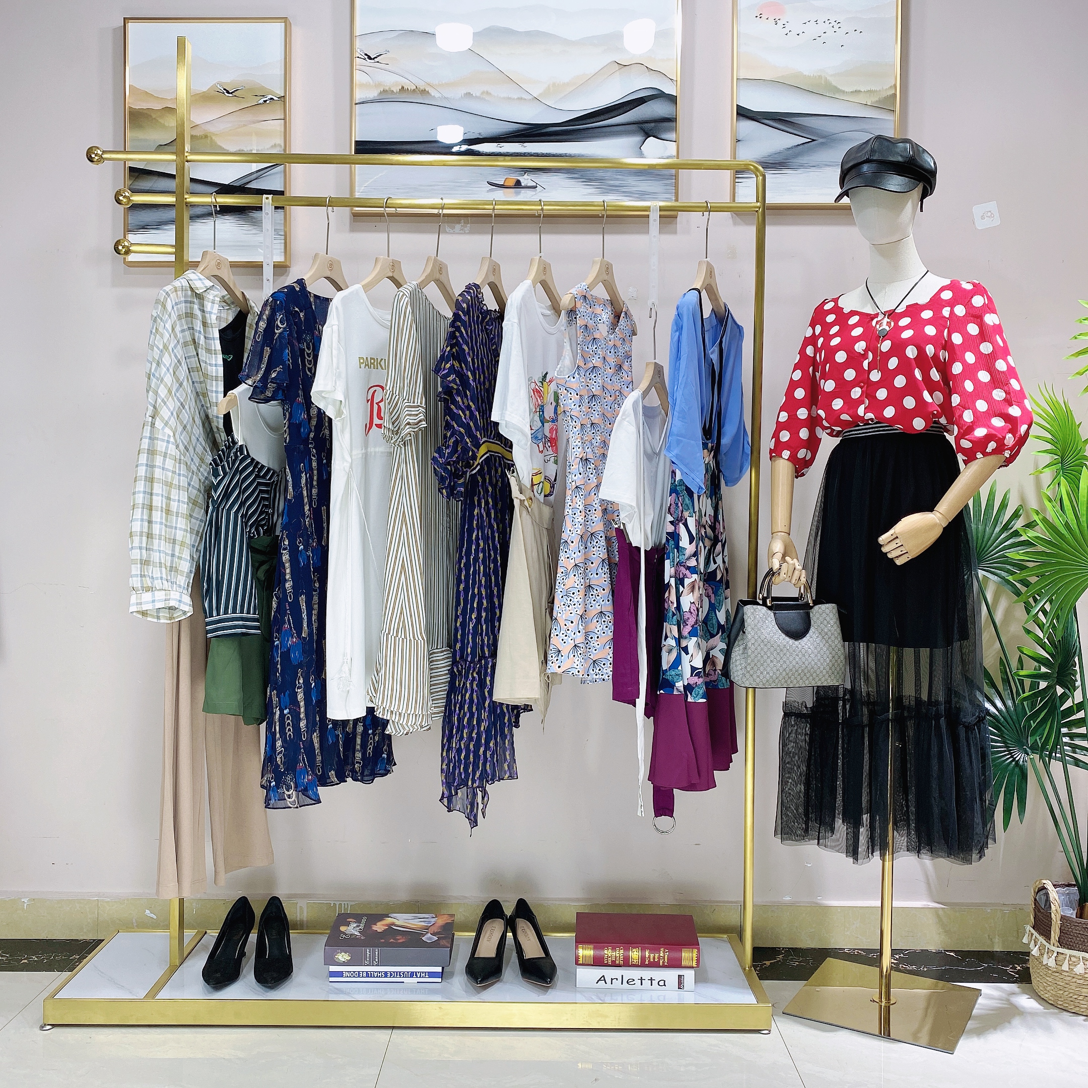 三彩女装官方旗舰店2021秋装直播,三彩品牌库存女装