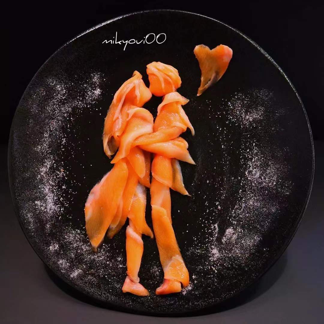 澳龙刺身摆盘制作视频,刺身制作视频创意摆盘