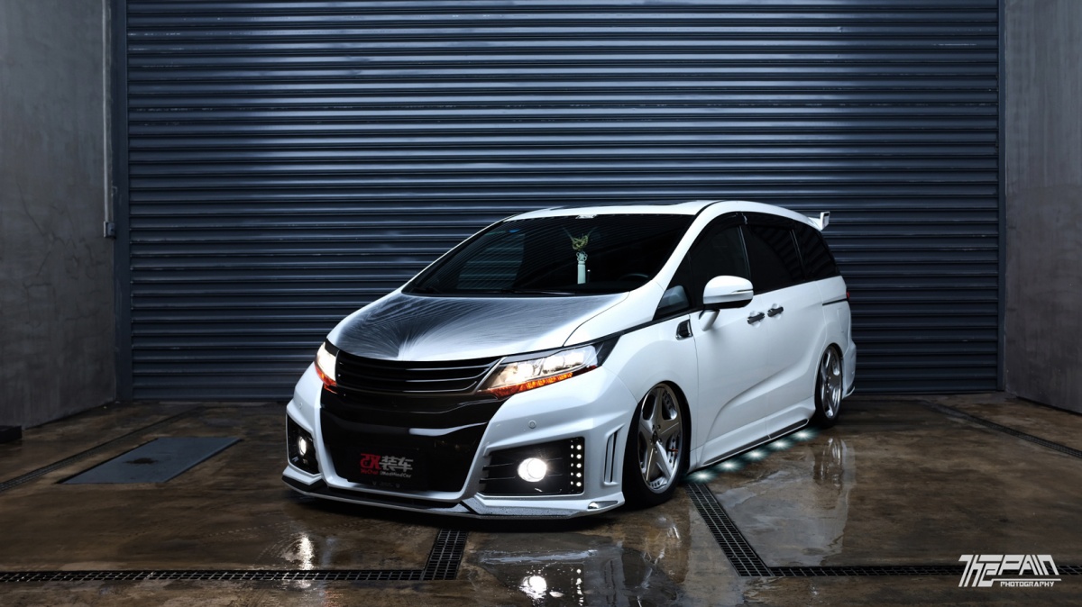 改装气动本田奥德赛视频,改装最帅的新款奥德赛