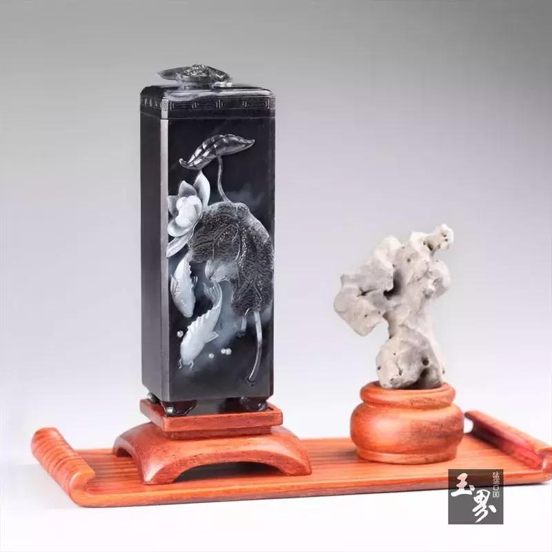 玉雕香筒,玉雕香囊