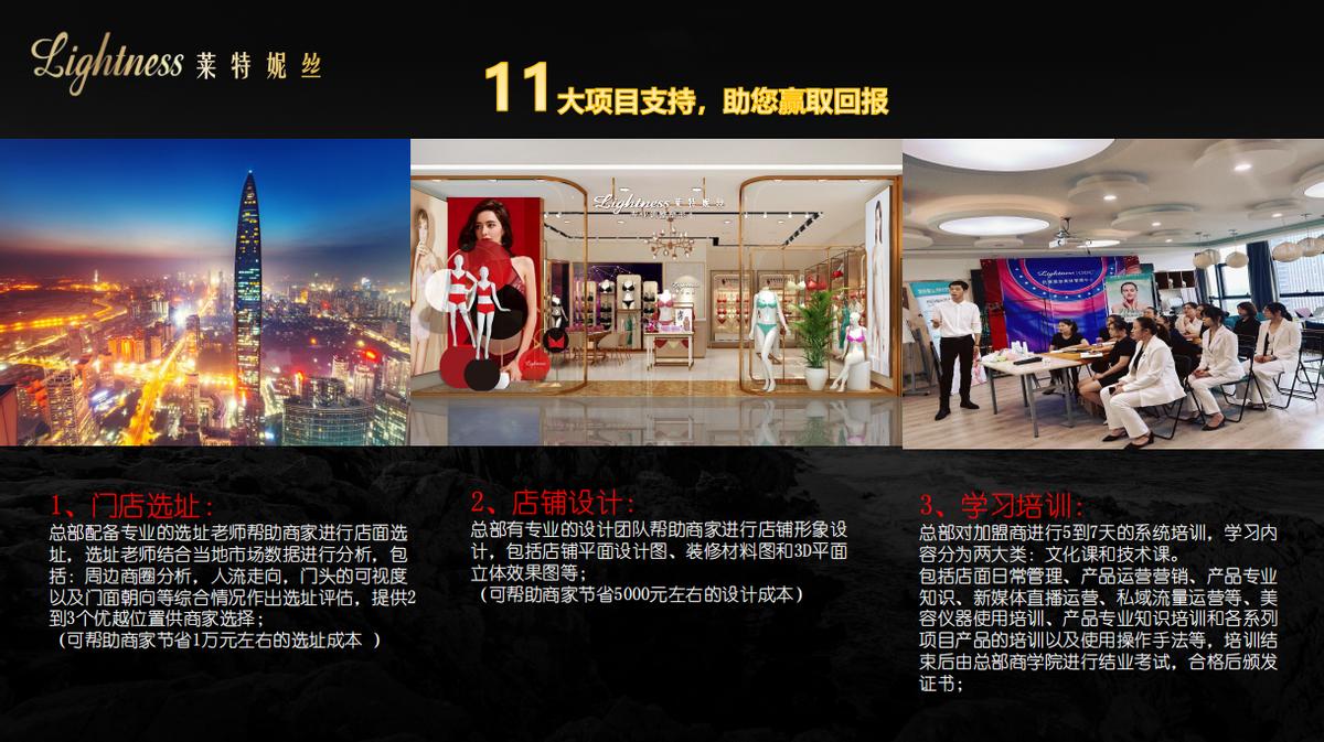 莱特妮丝加盟费多少钱,莱特妮丝内衣成都有哪些店