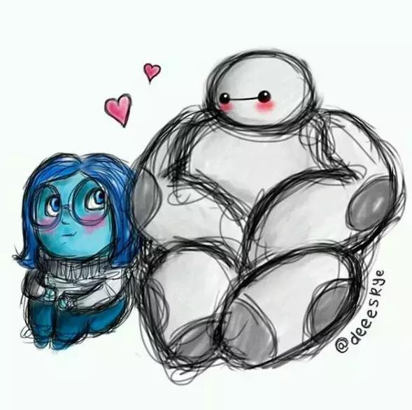 这些二次元，居然都和大白拥抱了