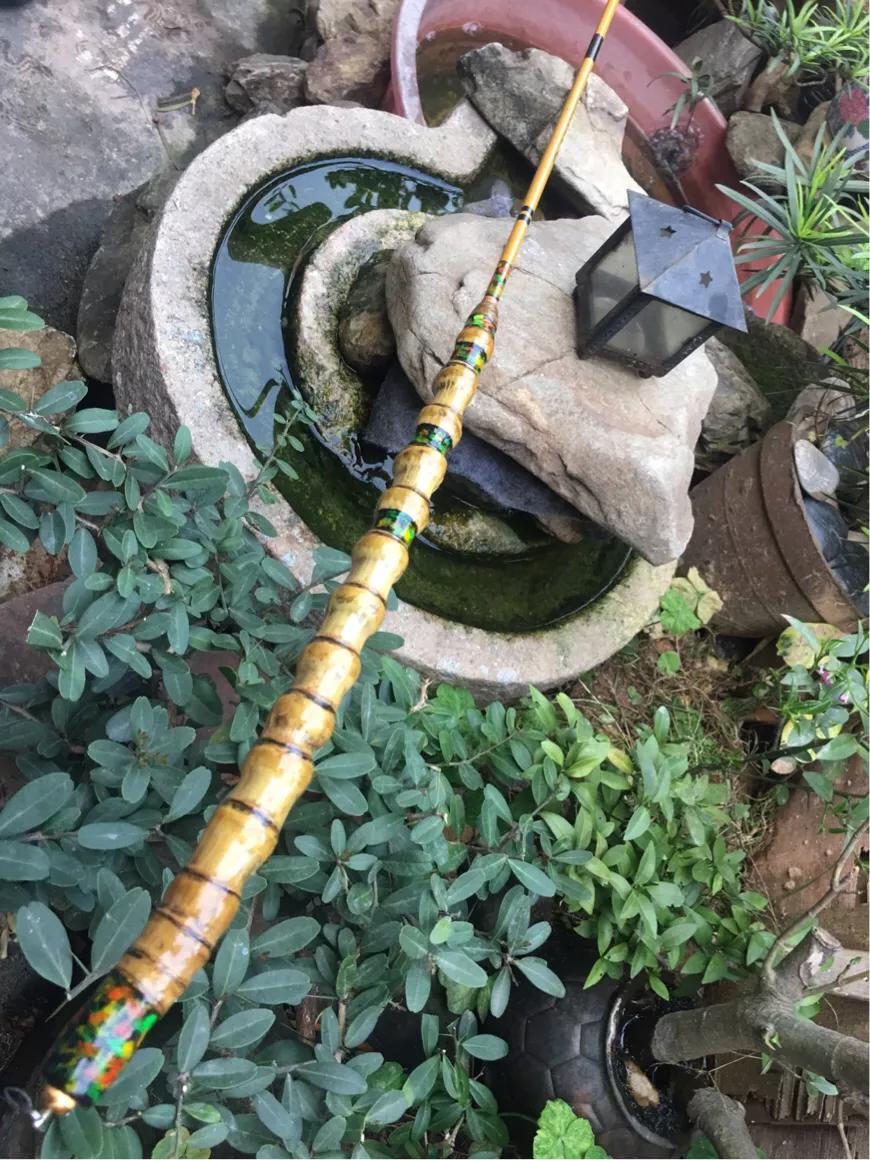 手竿换把怎么换,罗汉竹手竿