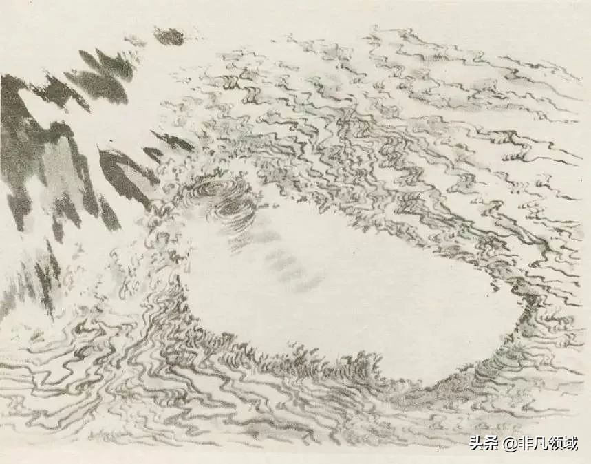 如何画水墨画初学者,中国画技法入门怎么画青绿山水