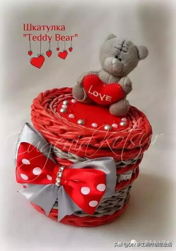 旧报纸变废为宝手工编织收纳筐,旧报纸制作简易的收纳筐