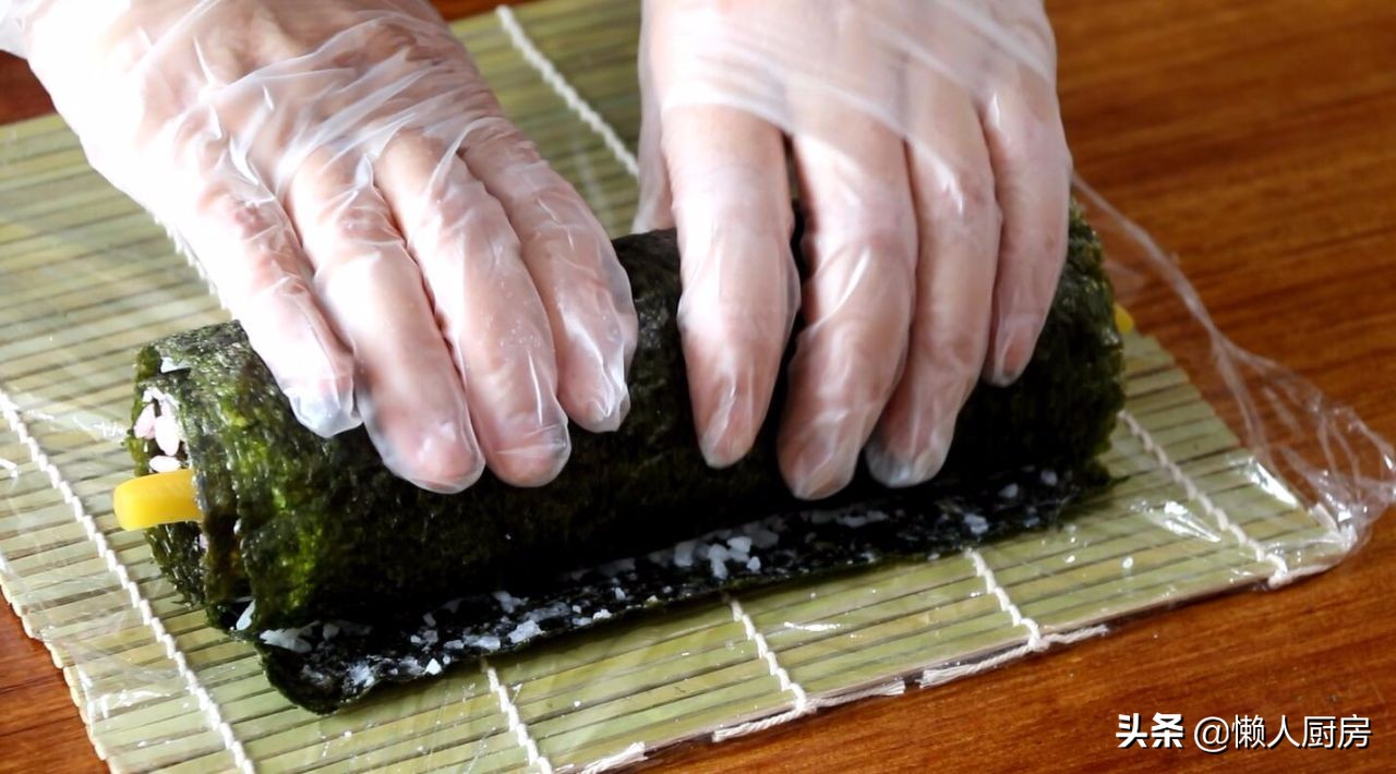 寿司的花样卷法,寿司基本卷花样
