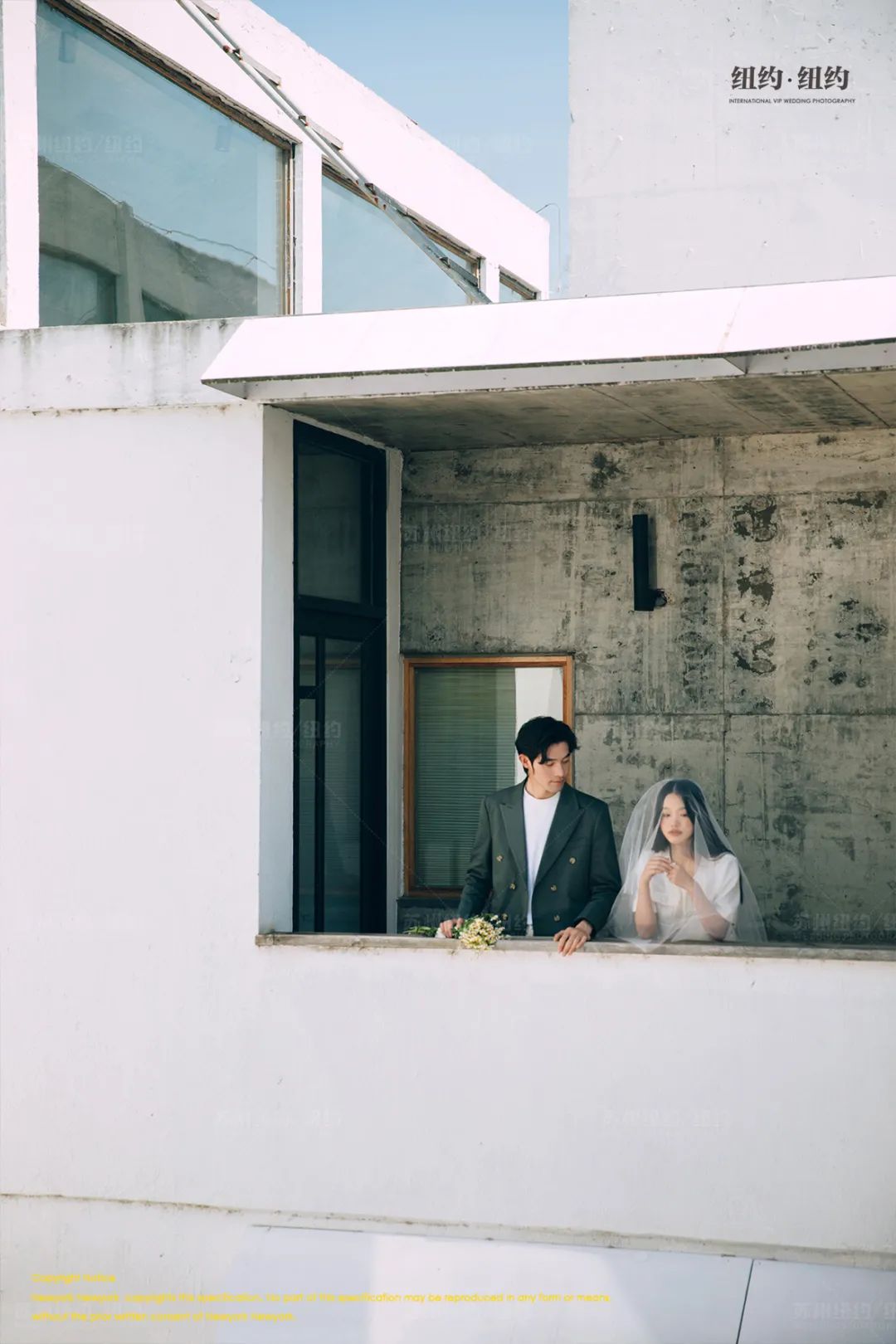 轻奢风婚纱照,原宿风简约婚纱照