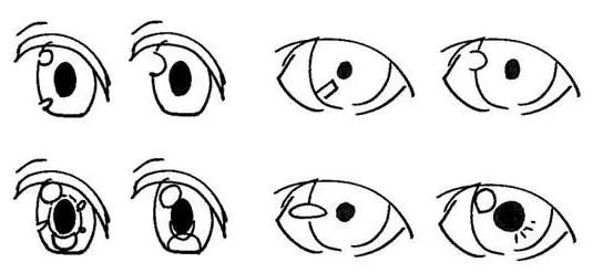 手绘眼睛零基础绘画教程,绘画教程谁看都能懂的眼睛画法