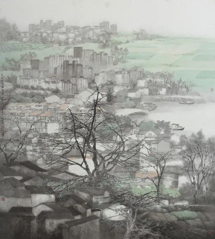 充满诗情画意的山水田园风光,慢慢体味令人陶醉的田园山水韵味