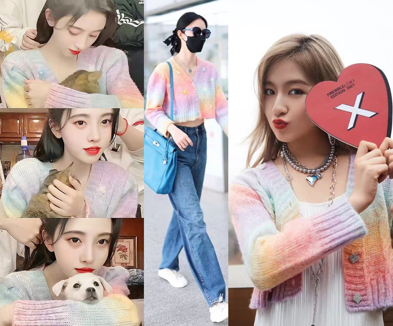 毛衣穿搭女秋冬oversize,毛衣穿搭女秋冬修身长款针织