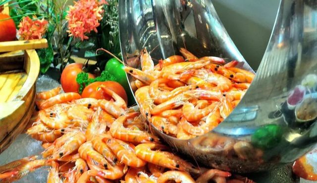 快收藏美食,广州小蛮腰附近海鲜自助餐600元的