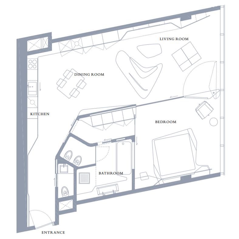 扎哈设计的迪拜酒店,扎哈迪拜综合体图片