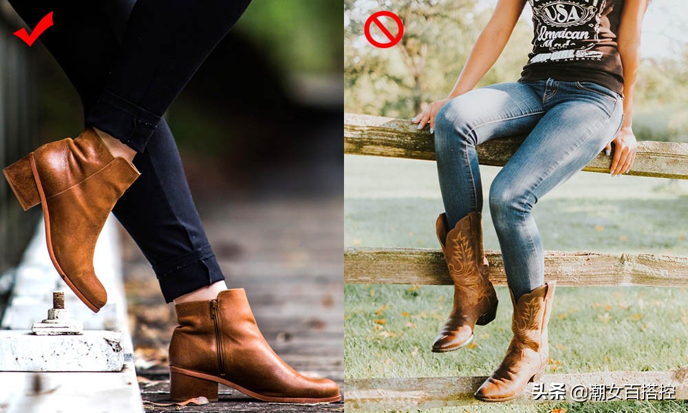 短靴怎么挑,秋冬短靴怎么搭时尚显瘦又百搭