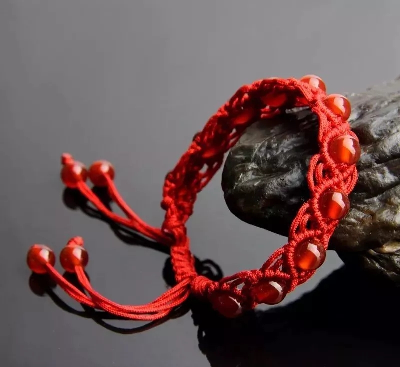 怎样编手串绳结打法图解视频,文玩核桃手串单线打结方法