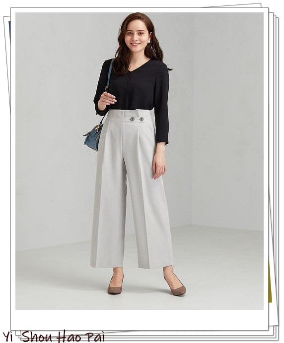 冬季洋气灰裤子搭配,灰裤子穿搭夏季