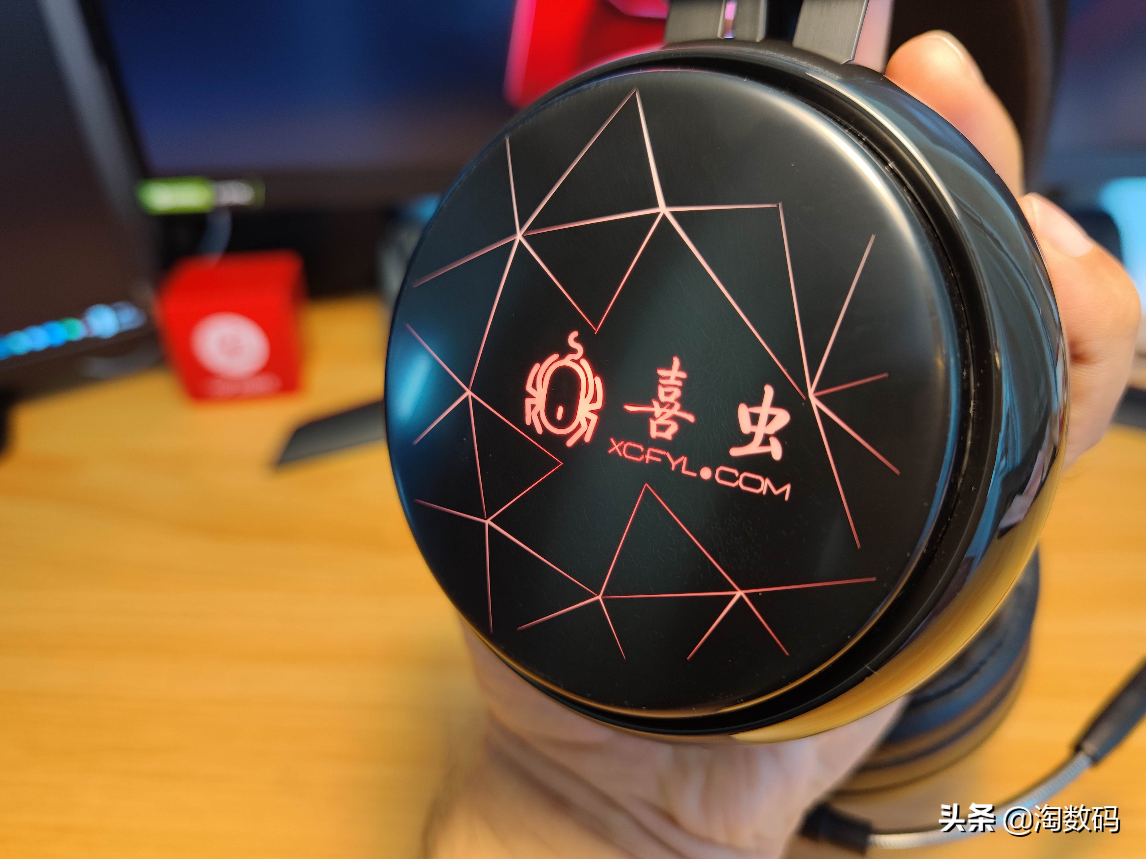 拆验声卡辩真身:¥49元因丑贬值虚拟7.1声道游戏耳麦,爆拆验票