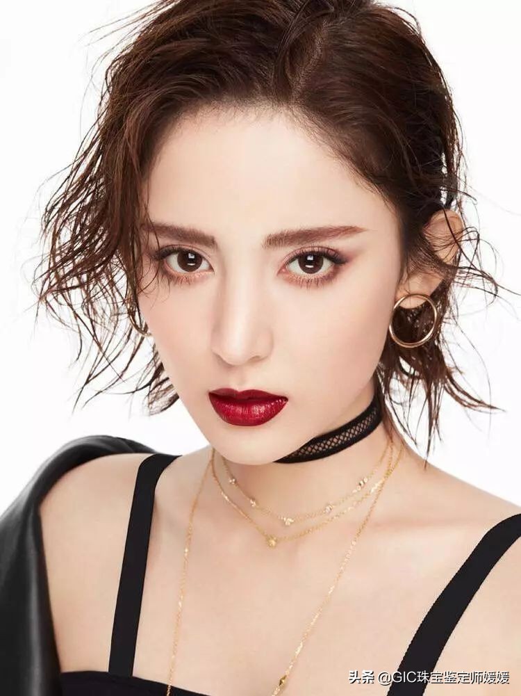 光珠项链怎么叠戴好看,项链叠戴搭配高级感